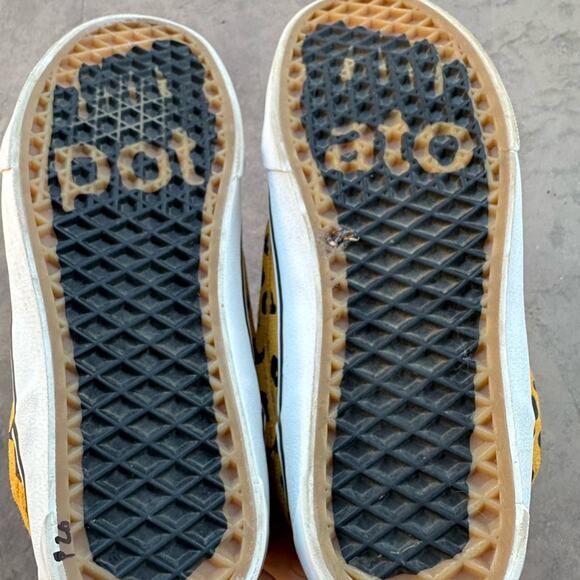 Vans X Imran Potato Sneakers in Leopard Golden Glow size 6.5 Mens / 8 Women's - Picture 13 of 16